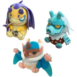 CAPCOM Monster Hunter Rise Plush Collection Vol. 3